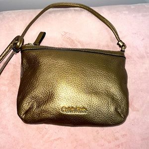 Calvin Klein brass cross body